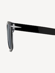 Eyewear by David Beckham Rectangular Black and Crystal Sunglasses - Image 3 of 5