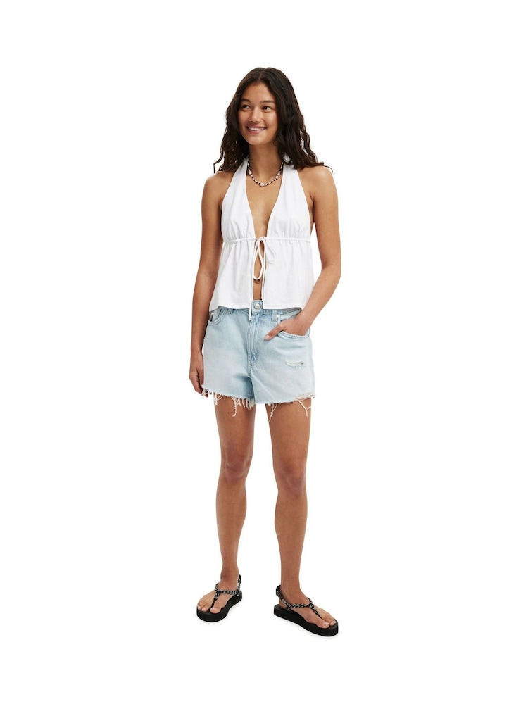 Cotton On Blue Original Denim Shorts - Image 2 of 6