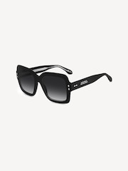 Isabel Marant Black Rectangular Sunglasses - Image 3 of 4