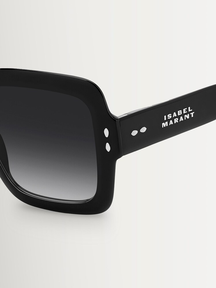 Isabel Marant Black Rectangular Sunglasses - Image 3 of 3