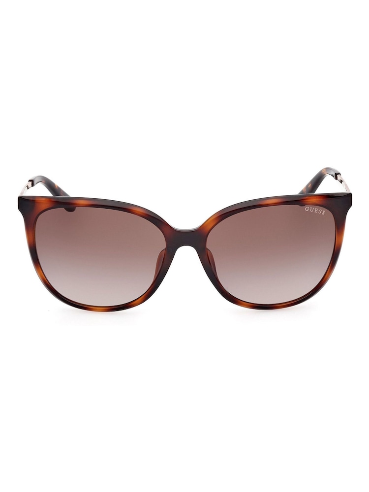 Guess Classic Brown Sunglasses in Dark Havana - Image 1 of 8 Guess Classic Brown Sunglasses in Dark Havana - Image 1 of 8