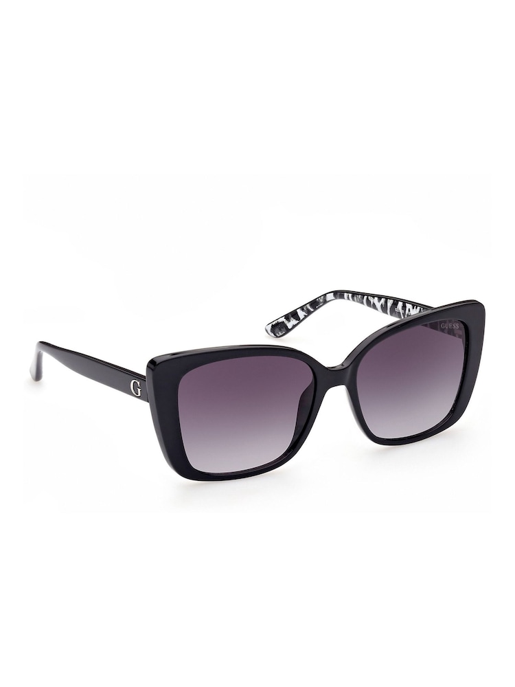 Guess Rectangular Black Sunglasses - Image 8 of 8