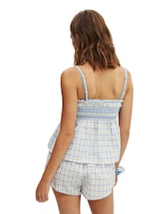 أزرق - Cotton On Shirred Woven Sleep Set - صورة 2 من 4