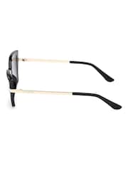 Guess Rectangular Black Sunglasses - Image 3 of 8