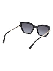 Guess Rectangular Black Sunglasses - Image 6 of 8