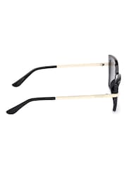 Guess Black Rectangular Sunglasses - Image 9 of 10