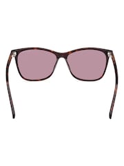 GANT Brown Elegant Sunglasses In Dark Havana - Image 5 of 8