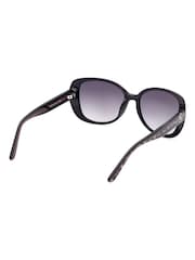 Guess Black Rectangular Sunglasses - Image 6 of 8