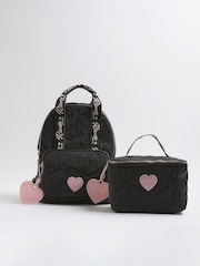 River Island Black Girls Nylon Backpack Bundle - Image 3 of 6
