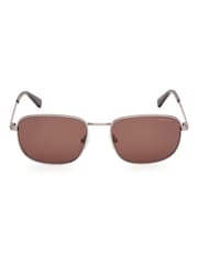GANT Gold Metal Sunglasses In Dark Bronze - Image 1 of 8