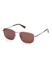 GANT Gold Metal Sunglasses In Dark Bronze - Image 2 of 8
