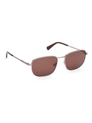 GANT Gold Metal Sunglasses In Dark Bronze - Image 3 of 8