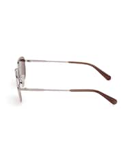 GANT Gold Metal Sunglasses In Dark Bronze - Image 8 of 8