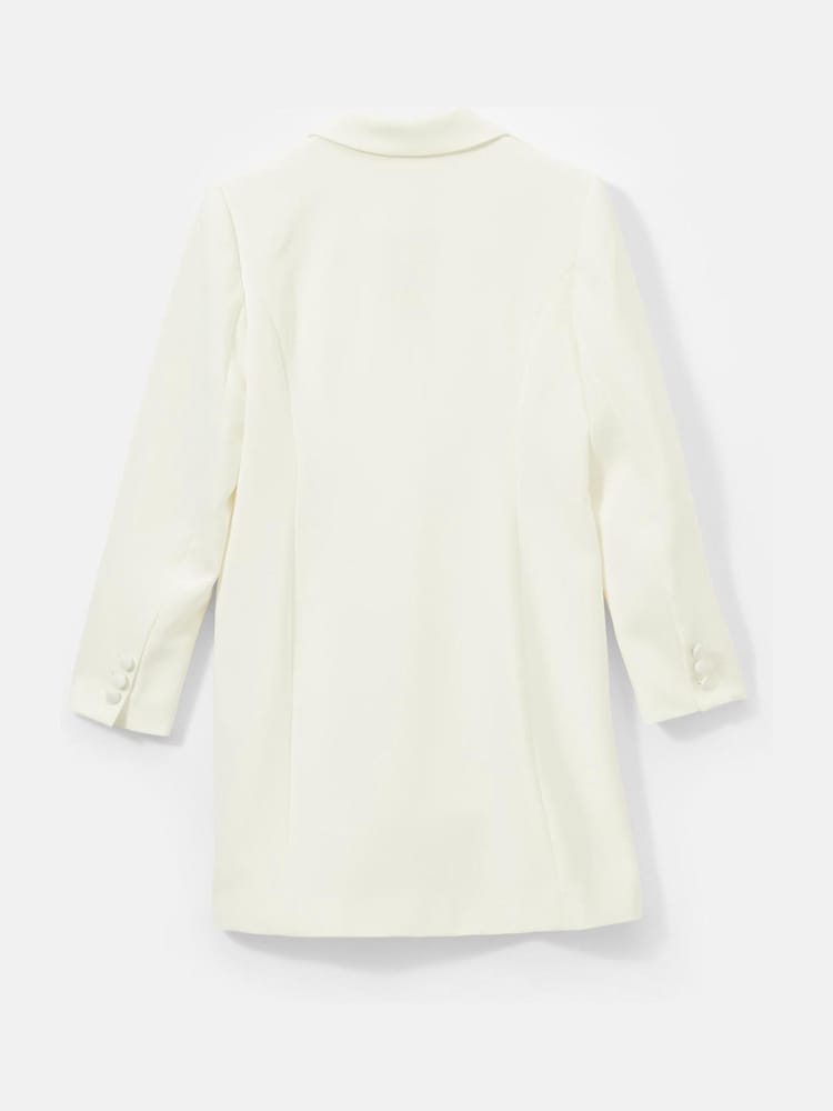 Mint Velvet White Blazer Mini Dress - Image 8 of 8
