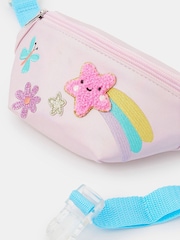 Angels By Accessorize Pink Girls Star Belt Bag - Image 3 of 4