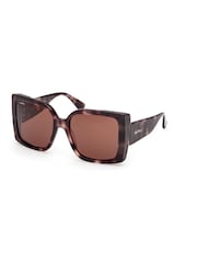 Max Mara Modern Brown Sunglasses in Coloured Havana - Image 3 of 8