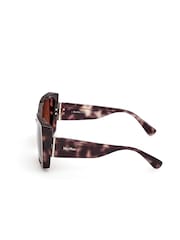 Max Mara Modern Brown Sunglasses in Coloured Havana - Image 4 of 8