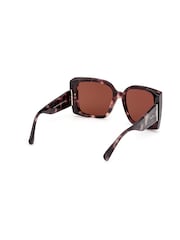 Max Mara Modern Brown Sunglasses in Coloured Havana - Image 6 of 8