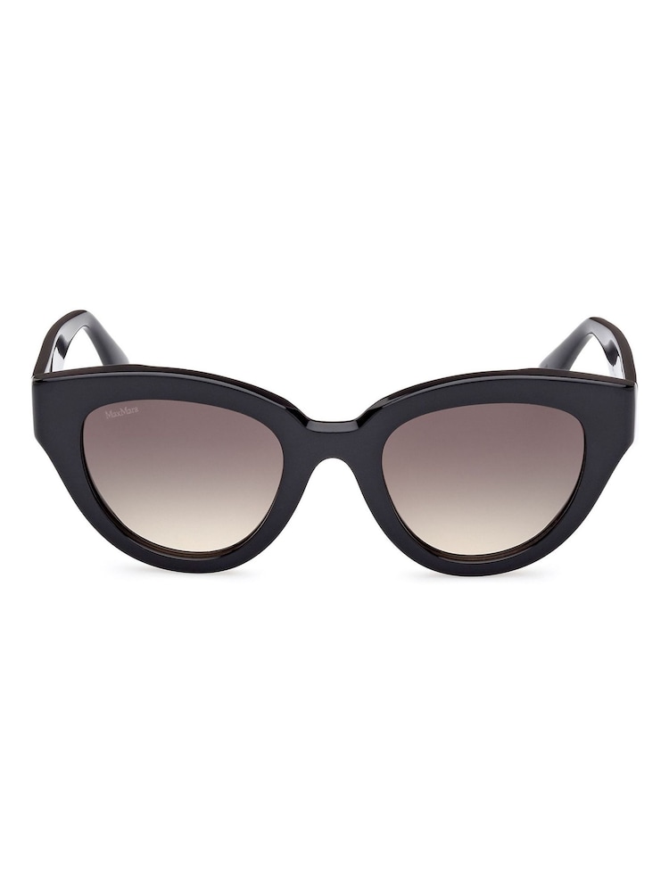 Max Mara Round Black Sunglasses - Image 2 of 8