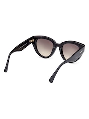 Max Mara Round Black Sunglasses - Image 7 of 8