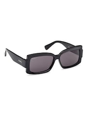 Max Mara Square Black Sunglasses - Image 1 of 9