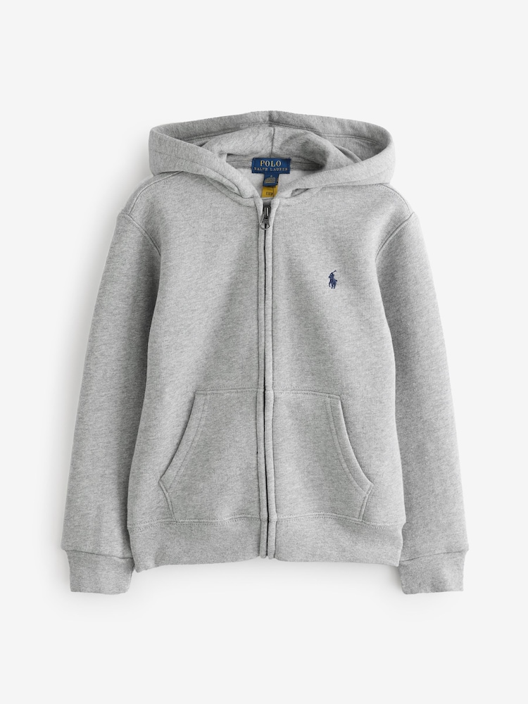 Polo Ralph Lauren Boys Zip Through Logo Hoodie - Bild 2 von 4