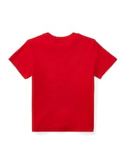 Polo Ralph Lauren Red Boys Jersey Crewneck T-Shirt - Image 5 of 5