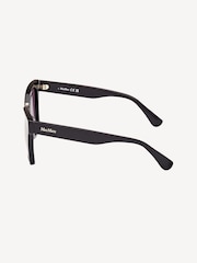 Max Mara Square Black Sunglasses - Image 4 of 8