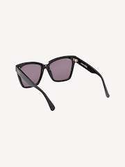 Max Mara Square Black Sunglasses - Image 5 of 8