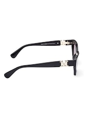 Max Mara Cat Eye Black Sunglasses - Image 3 of 8