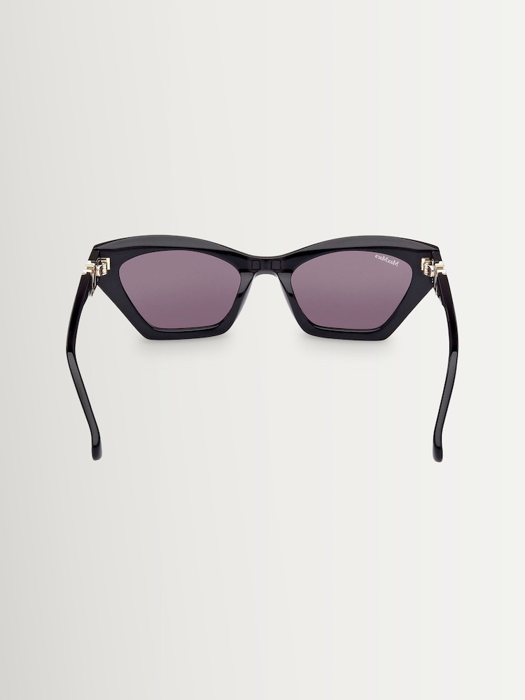 Max Mara Black Cat Eye Sunglasses - Image 5 of 5