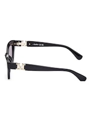 Max Mara Cat Eye Black Sunglasses - Image 7 of 8