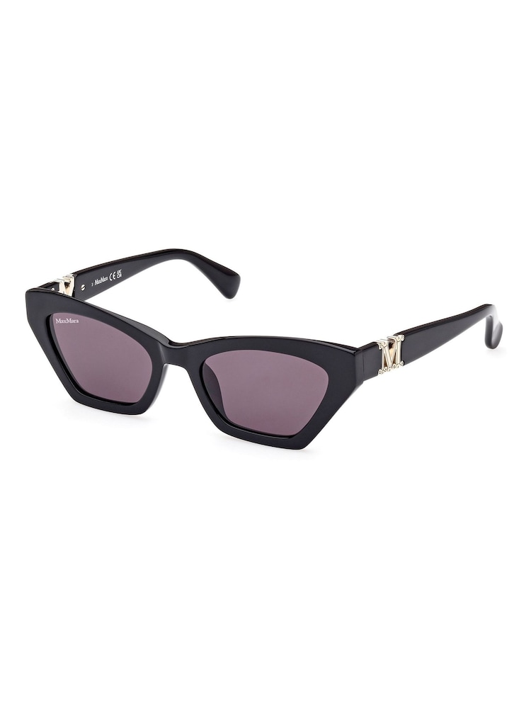 Max Mara Cat Eye Black Sunglasses - Image 8 of 8