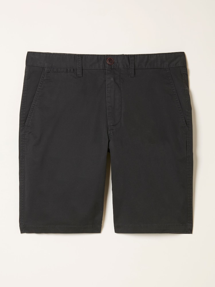 FatFace Mawes Washed Black Chino Shorts - Image 6 of 6 FatFace Mawes Washed Black Chino Shorts - Image 6 of 6