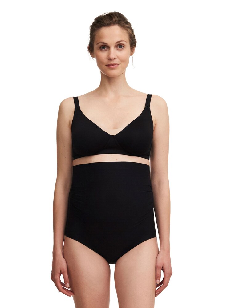 Negro - Chantelle Pure Maternity Smooth Non Wired Nursing Black Bra - Imagen 4 de 4