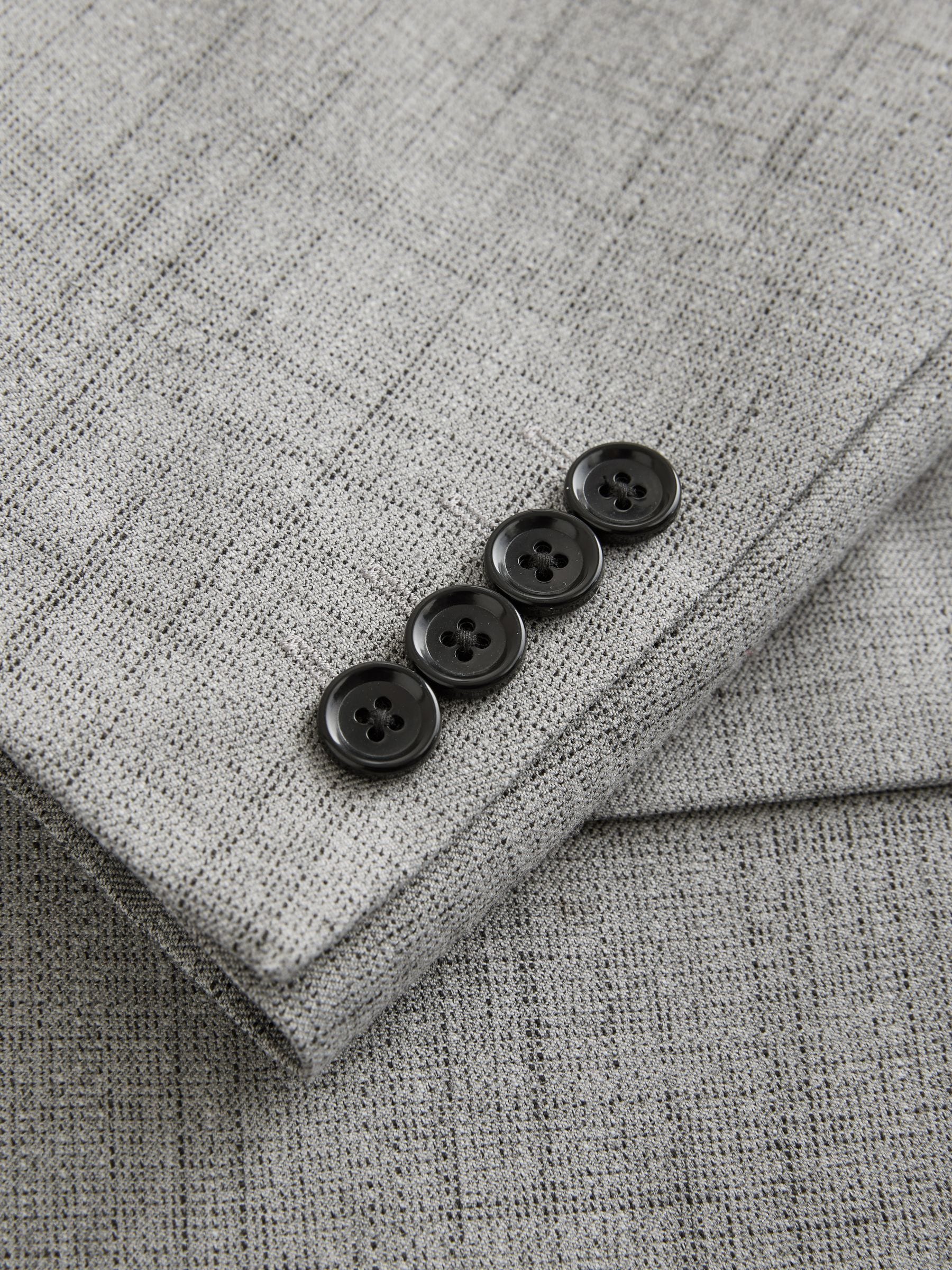 Buy Grey Loose Fit Textured Suit Jacket from Next USA