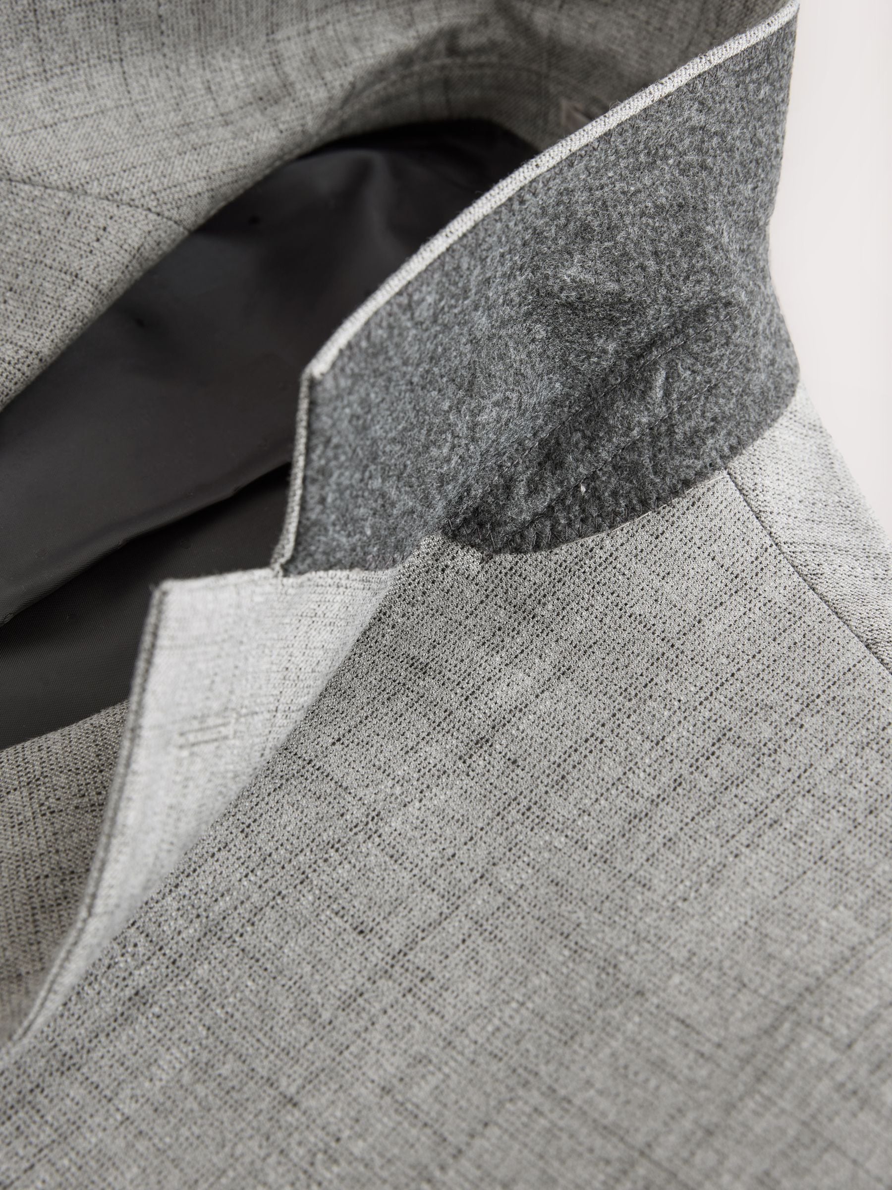 Buy Grey Loose Fit Textured Suit Jacket from Next USA