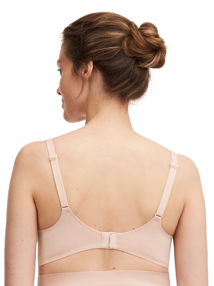 Nude - Chantelle Pure Maternity Smooth Non Wired Nursing Black Bra - Imagen 2 de 4