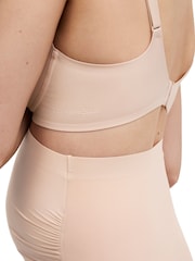 Nude - Chantelle Pure Maternity Smooth Non Wired Nursing Black Bra - Imagen 3 de 4