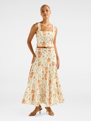 Forever New Cream Payton Printed Top - Image 3 of 5
