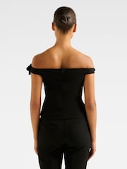 Forever New Faye Appliqué Bardot Top - Imagen 3 de 5