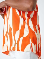Roman Geometric Print Woven Blouse - Imagen 5 de 5