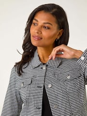 Roman Gingham Stretch Pocket Detail Jacket - Imagem 2 de 5