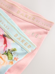 Baker by Ted Baker 2 Pack Pink Flares Leggings - Image 7 of 7