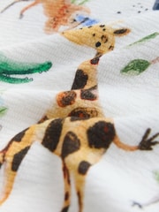 Watercolour Animals All-Over Print Crew Neck Sweatshirt (3mths-7yrs) - Image 6 of 7