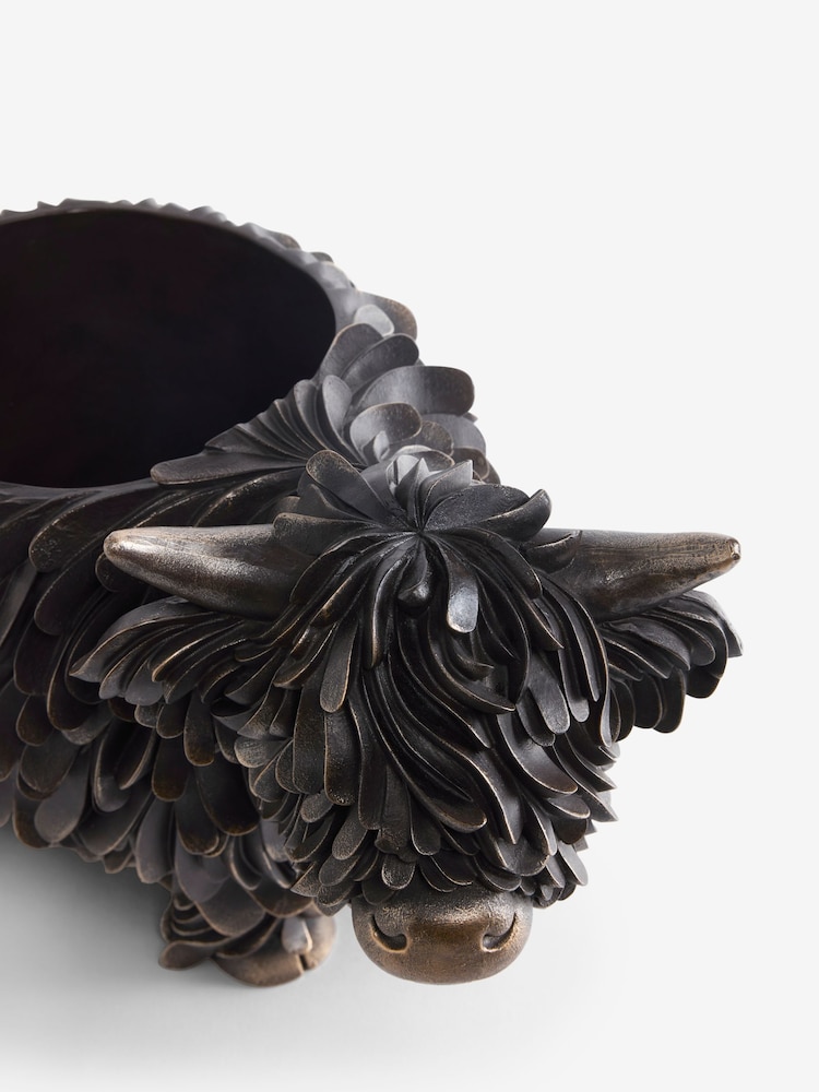 Pot de fleurs vache Hamish the Highland  - Image 4 de 4