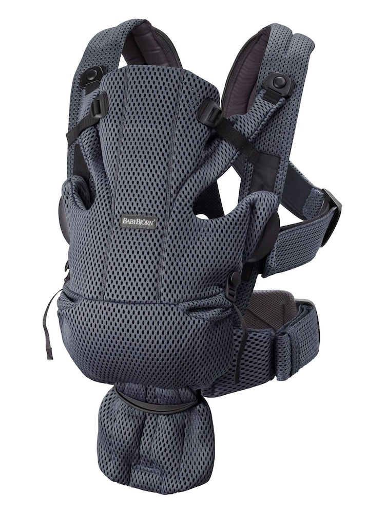BabyBjörn Grey Baby Carrier Move 3D Mesh - Image 5 of 5 BabyBjörn Grey Baby Carrier Move 3D Mesh - Image 5 of 5