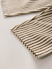 Smeđa & Krem boja pruga - (3mths-7god) - Slika 6 od 6