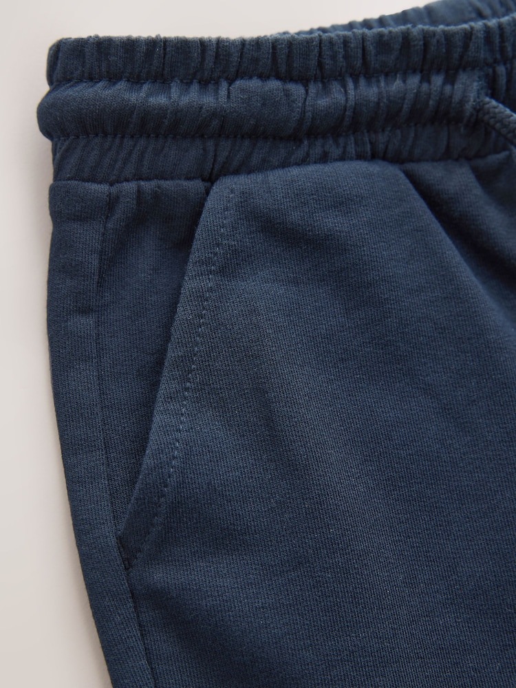 Navy Blue Jersey Shorts (3mths-7yrs) - Image 7 of 7