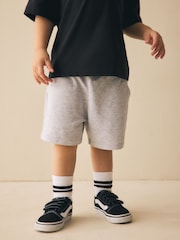 Grey Marl Jersey Shorts (3mths-7yrs) - Image 1 of 8